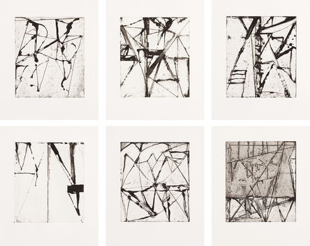 Brice Marden, ‘Etchings to Rexroth: plates 10; 18-20; 24-25 (L. 40)’, 1986