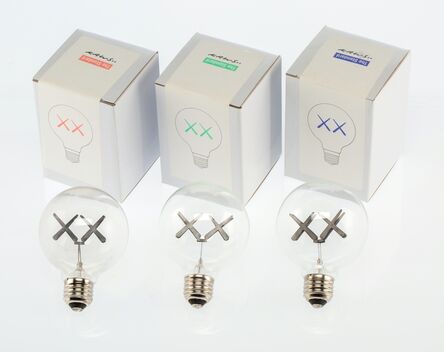 KAWS X Standard Hotel Group, ‘Limited Edition XX Light Bulbs, set of three’, 2011