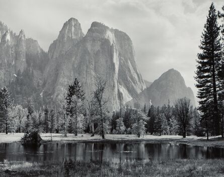 Ansel Adams, ‘Cathedral Spires and Rocks, Late Afternoon, Yosemite National Park, California’, circa 1948