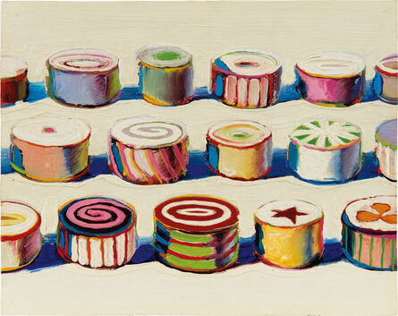 Wayne Thiebaud, ‘Candies’, 1965-1966