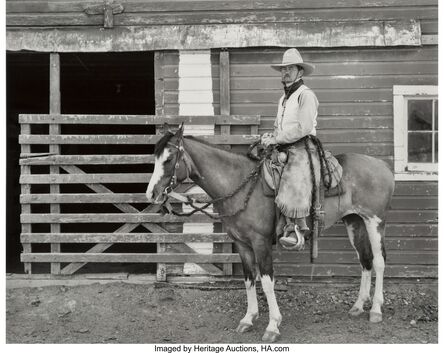 Jay Dusard, ‘Royce Hanson, Maggie Creek Ranch, Nevada’, 1982-printed later