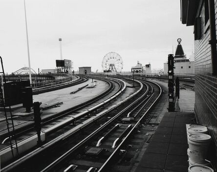 Mark Swope, ‘Railroad Tracks, Coney Island, NY’