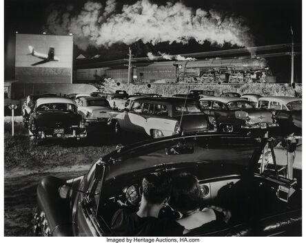 O. Winston Link, ‘Hot Shot East Bound at Laeger, West Virginia’, 1954