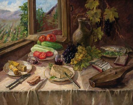 Vasili Ivanovich Shukaev, ‘A Country Table,’, 1954