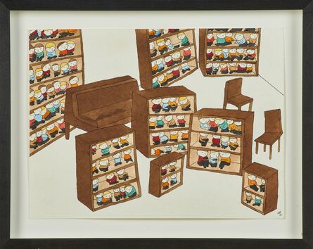 Neil Farber, ‘Bookcase Kids and Fire Kids’, 2002 / 2001