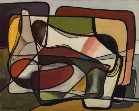 Karl Benjamin, ‘Untitled’, 1951