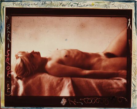 Mark Morrisroe, ‘Reclining Nude; Laura Brown’, 1984-1985