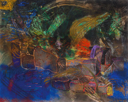 Karel Nel, ‘The Place of the Manao Tupapau, Gauguin’s Grave, Hiva Oa’, 1995