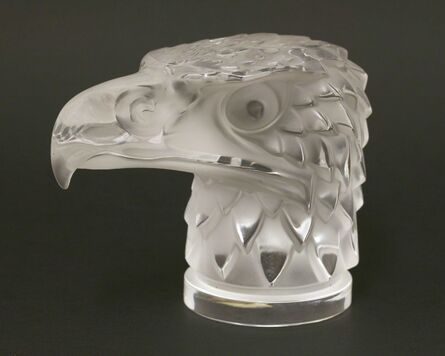‘A Lalique 'Tête d'Aigle' eagle head car mascot’