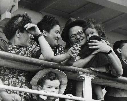 Robert Capa, ‘Israel, family looking the Promised Land’, 1948-1950