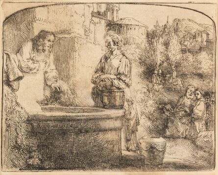 Rembrandt van Rijn, ‘Christ and the Woman of Samaria’, 1657