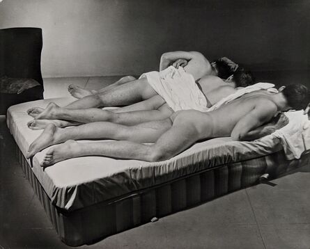 George Platt Lynes, ‘Nudes and Mattress’, 1941