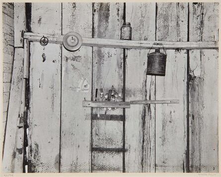 Walker Evans, ‘Kitchen Wall, Alabama Farmstead’, 1936