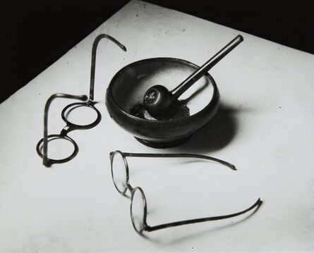 André Kertész, ‘Mondrian's Glasses and Pipe, Paris’, 1926