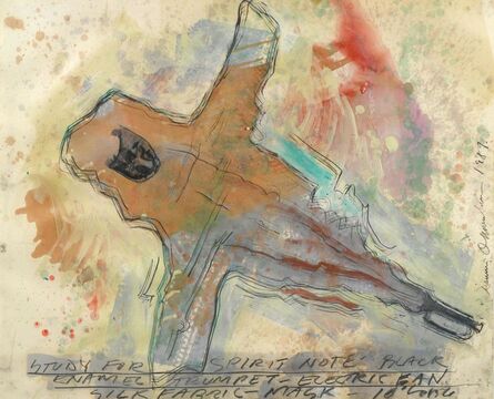Dennis Oppenheim, ‘Study for Spirit Note’, 1989