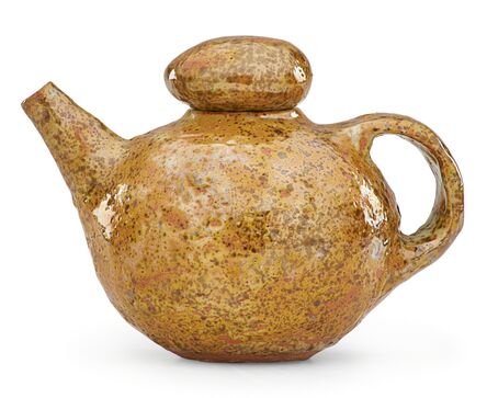 Beatrice Wood, ‘Rare teapot, iridescent glaze’