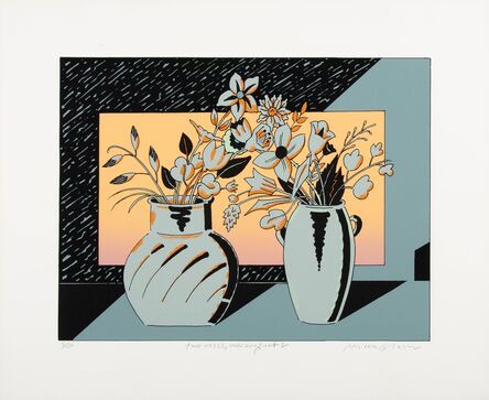 Milton Glaser, ‘Two Vases, One Bouquet 2’
