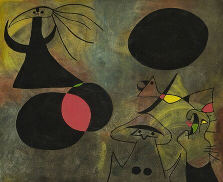 After Joan Miró, ‘La Lever du Soleil (from the Constellations suite)’, 1959