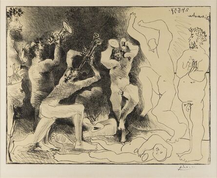 Pablo Picasso, ‘La Danse des Faunes’, 1957