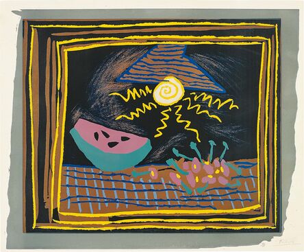 Pablo Picasso, ‘Nature morte à la pastèque (Still Life with Watermelon)’, 1962