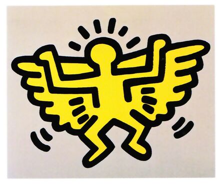 Keith Haring, ‘Icons (C) - Winged Angel’, 1990