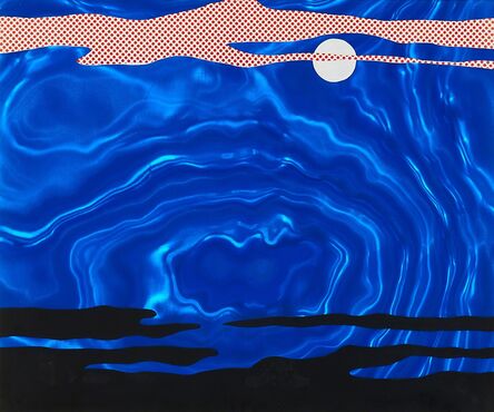 Roy Lichtenstein, ‘Moonscape from 11 Pop Artists I’, 1965