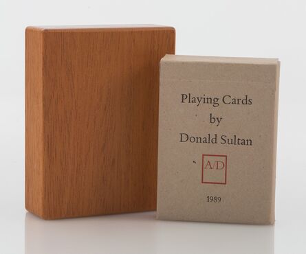 Donald Sultan, ‘Playing Cards’, 1989