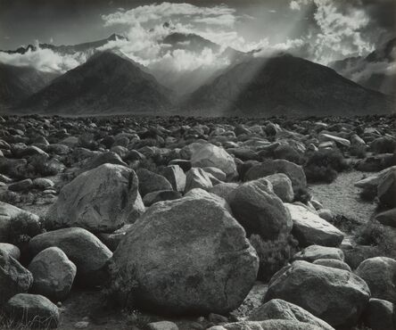 Ansel Adams, ‘Mount  Williamson, Sierra Nevada, from Manzanar, California’, 1944
