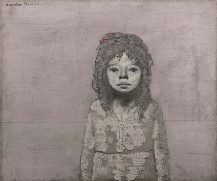 Xavier Bueno, ‘Portrait of a young girl’, executed in the Sixties