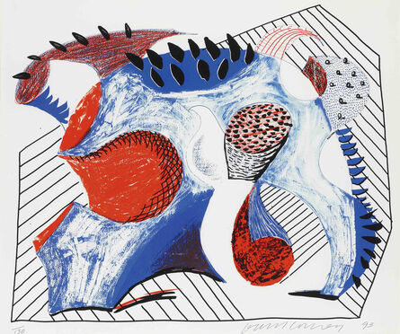 David Hockney, ‘Untitled, For Joe Wachs’, 1993