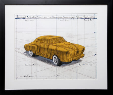 Christo and Jeanne-Claude, ‘Wrapped Automobile (Project for 1950 Studebaker Champion Series)’, 2015