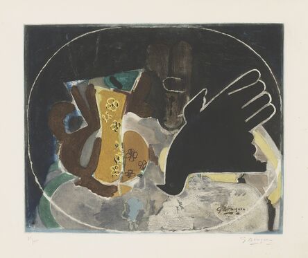After Georges Braque, ‘Pichet et oiseau’, circa 1950