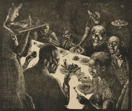 Frank Hartley Anderson, ‘Church Supper’, 1936
