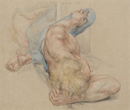 Paul Cadmus, ‘Tired Dancer, NM206’, 1987