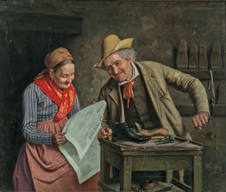 David Giuseppe Sani, ‘The Old Cobbler and His Wife’
