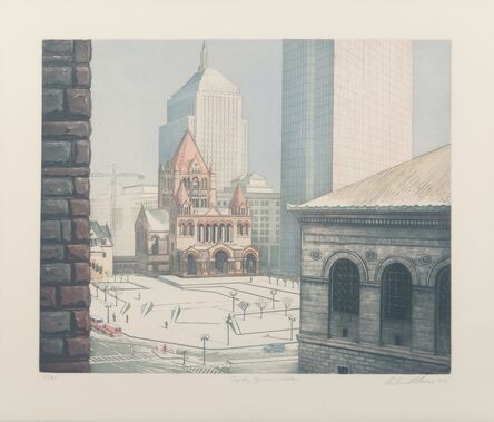 Richard Haas, ‘Copley Square, Boston’, 1993