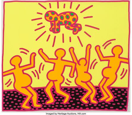 Keith Haring, ‘One Plate, from The Fertility Suite’, 1983