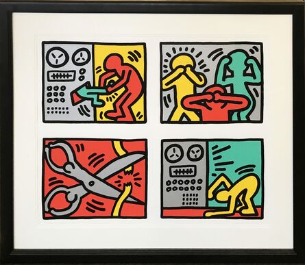 Keith Haring, ‘Pop Shop Quad lll’, 1989