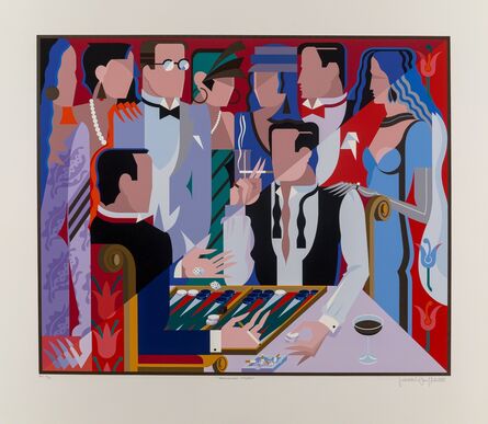 Giancarlo Impiglia, ‘Backgammon Players’, 1988
