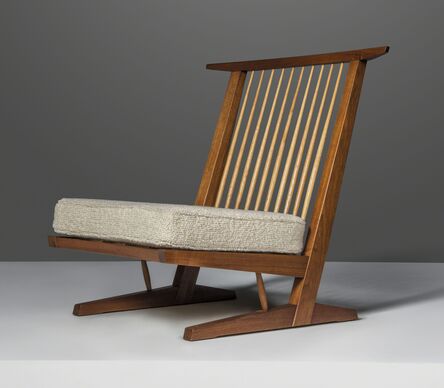 George Nakashima, ‘A 'Conoid Cushion' lounge chair’, designed 1962