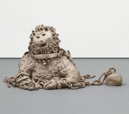 Urs Fischer, ‘Lion in Chains’, 2014
