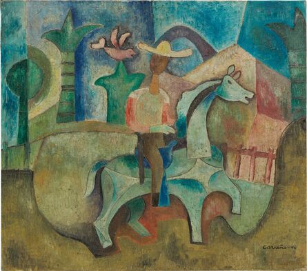 Mario Carreño, ‘Guajiro a caballo’, 1946