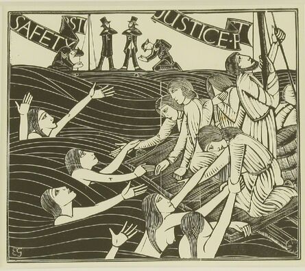 Eric Gill, ‘Safety First; Amnon’, 1934