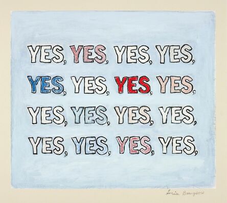 Louise Bourgeois, ‘Yes’, 2004