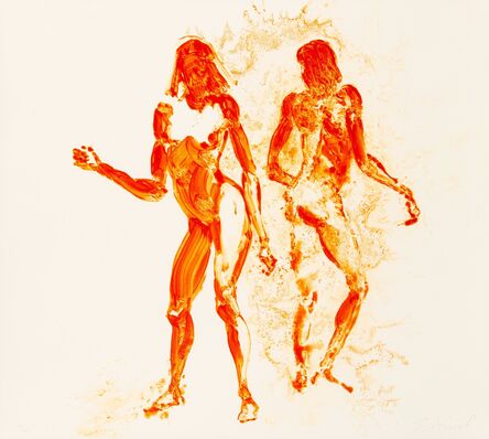 Eric Fischl, ‘Two Girls Dancing for L.R.’, 2011