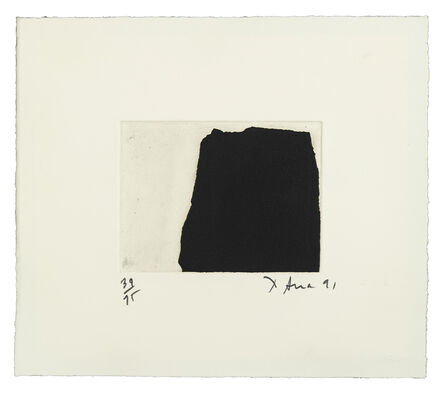 Richard Serra, ‘Videy Afanger, #1’, 1991