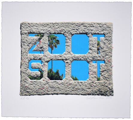 Ed Ruscha, ‘Zoot Soot (Dedicated to the memory of Richard Duardo)’, 2019