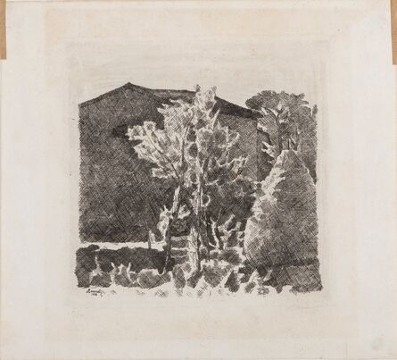 Giorgio Morandi, ‘Il Poggio al Mattino’, 1928