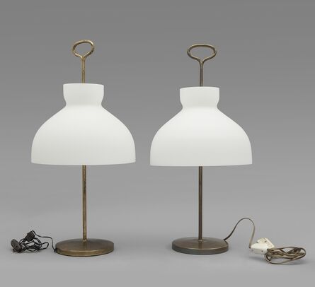 Ignazio Gardella, ‘A pair of 'Arenzano' table lamps’, 1956