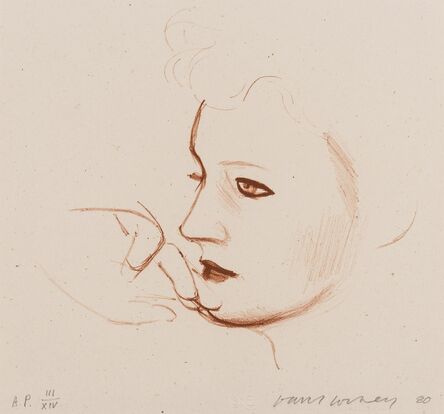 David Hockney, ‘Celia Looks (Tokyo 247)’, 1980